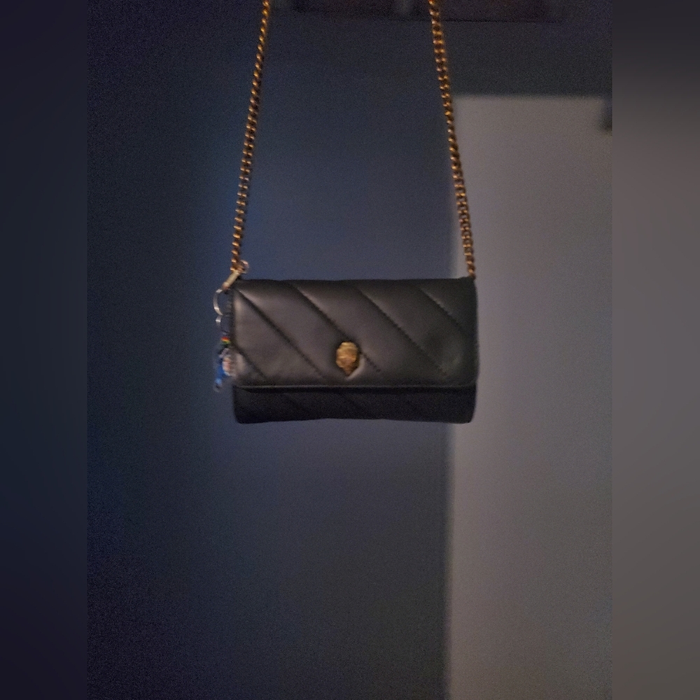 Black Kurt Geiger London Crossbody Clutch
